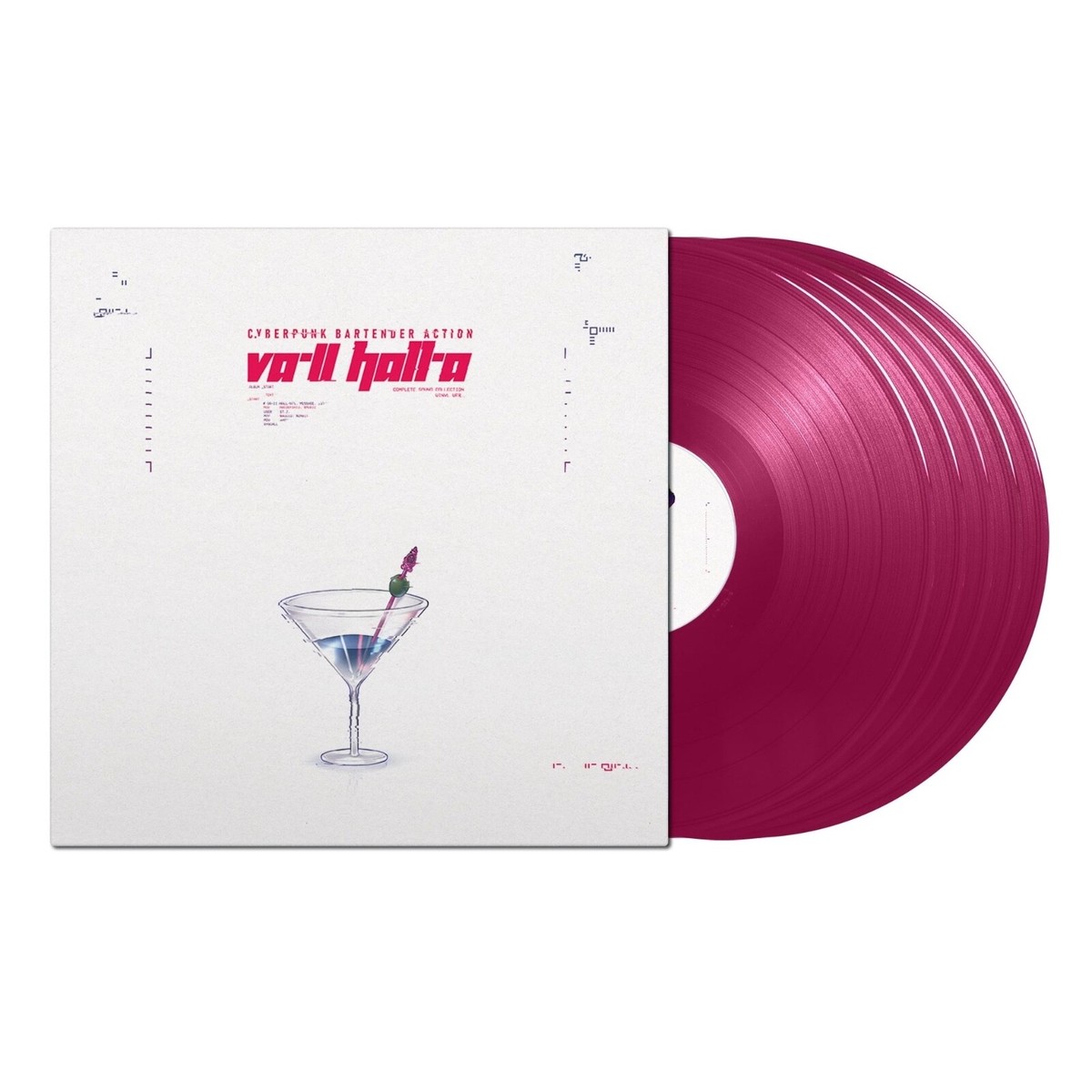 VA-11 HALL-A Complete Sound Collection Limited Pink Colored Vinyl