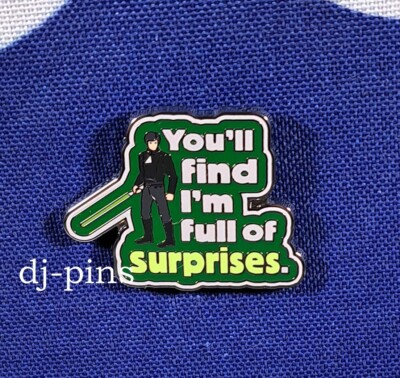 Star Wars Movie Lines Quotes Luke Skywalker Mystery Disney Pin     J1