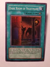 Dark Room of Nightmare Super Rare PGD-082 1st Edition Near Mint Yugioh