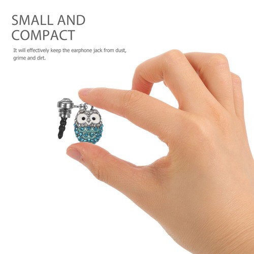 Owl Mobiltelefon Staubstopfen Stecker Für 3,5-mm-Kopfhöreranschluss - 第 9/12 張圖片