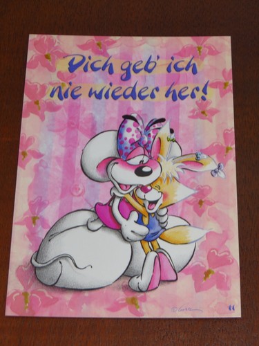 Diddl Postkarte K-Serie Deutsch AUSSUCHEN Rarität NEU - Picture 3 of 19