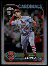 2024 Topps Chrome #95 Irving Lopez Refractors
