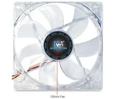 (3) NEW "YELLOW" 120MM KINGWIN COMPUTER CASE FANS FAST FREE SHIPPING