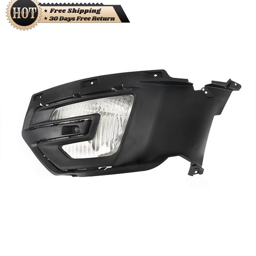 Silscvtt Left+Right Side Fog Lights For 2016-2017 Ford Explorer Halogen W/Bezel - Picture 4 of 15