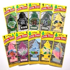 Little Trees Air Freshener-10 Fragrance x 4packs
