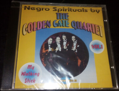 CD GOLDEN GATE QUARTET - NEGRO SPIRITUALS VOL. 1 * PROMO SOUND 1996 ITALY * OVP