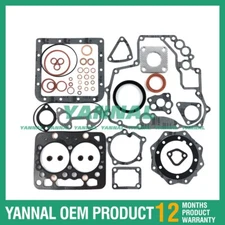 New Full Gasket Kit Head Gasket Set for Kubota Z482 Gehlmax MB 048 excavator