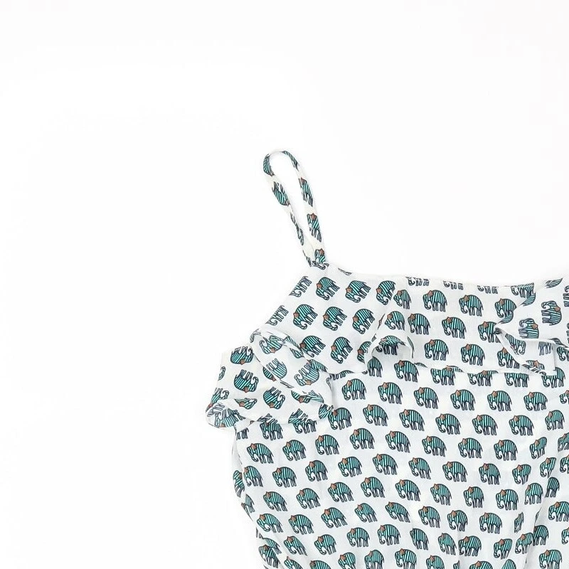 Hearts&Bows Mujer Blanco Mezcla Poliéster Unitard Una Pieza Talla 6 - Foto 3 de 4