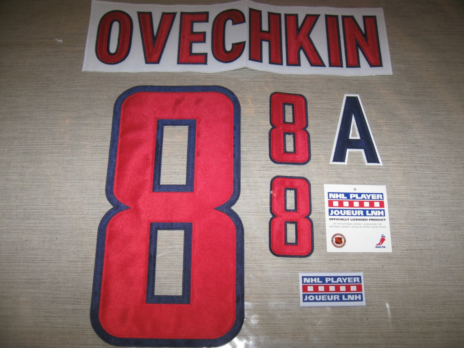 washington capitals jersey numbers