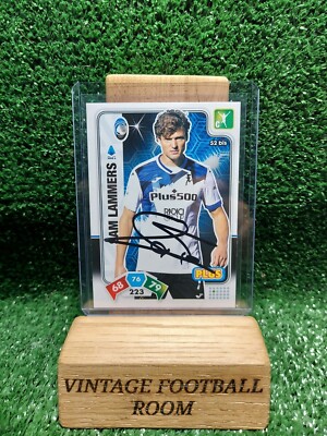 ADRENALYN XL PANINI CARD 2020/21 ATALANTA LAMMERS AUTOGRAPHED 2021 SIGNED