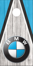 Cornhole Board Wraps Decals Vinyl Stickers Set of 2 - BMW