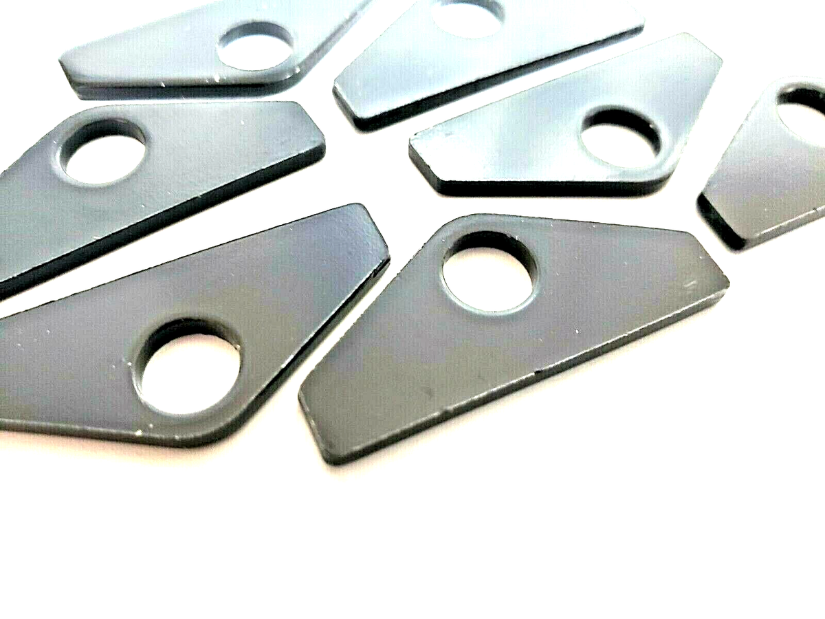 Chrome Valve Cover Hold Down Tabs For Small Block Ford 289 / 302 / 351W – 12-Piece Set
