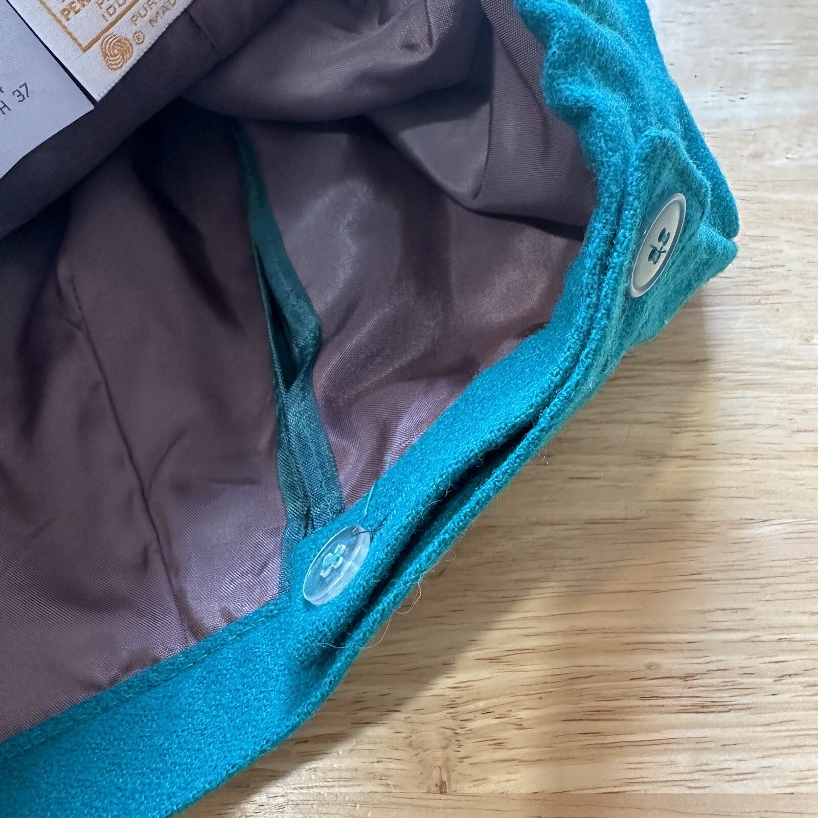 Pendleton 100% Virgin Wool Emerald Jade Green Ski… - image 17