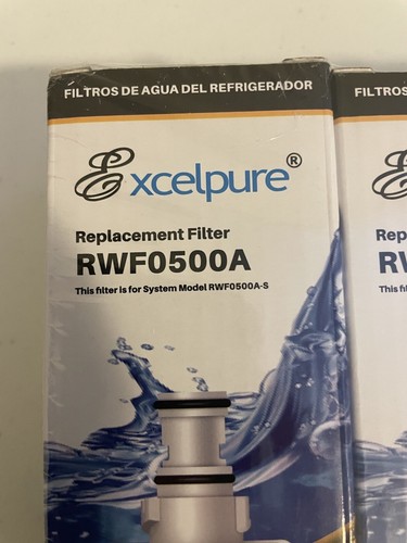 Excelpure Water Filter RWF0500A. Three Pack. New In Box - Picture 2 of 2