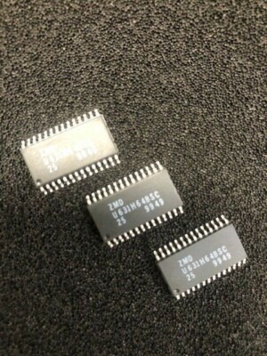 64K-Bit 8Kx8 SRAM (5xU631H64BSC25) Speicher IC CHIP 8Kx8 Speicher SMD 28polig U631H64