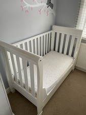 eva sleigh cot bed
