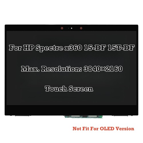 Conjunto completo de pantalla táctil LCD de 15,6" para HP Spectre 15-DF 15T-DF 15,6" - Imagen 6 de 22