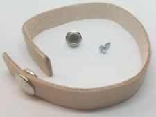 Natural Leather High Chair Safety Strap chair seat antique vintage baby toddler 