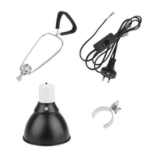 Infrared Ceramic Heat Lamp Bulb With Holder For Reptile Pet Chicken Brooder Home - Picture 8 of 12