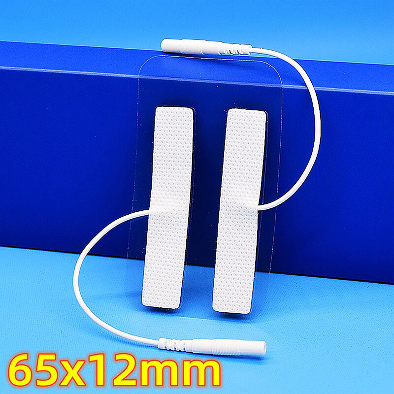 2Pcs Tens Machine Electrode Pad Self Adhesive Electrodes Pad Reuseable
