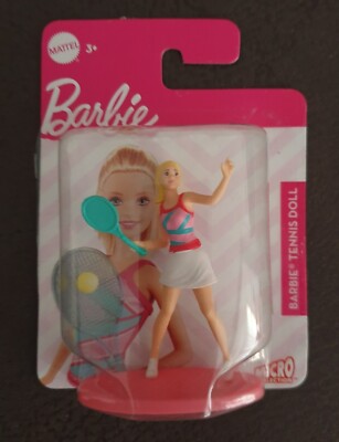 BARBIE TENNIS DOLL / TENNIS PUPPE - MATTEL MICRO COLLECTION 2021 - OVP