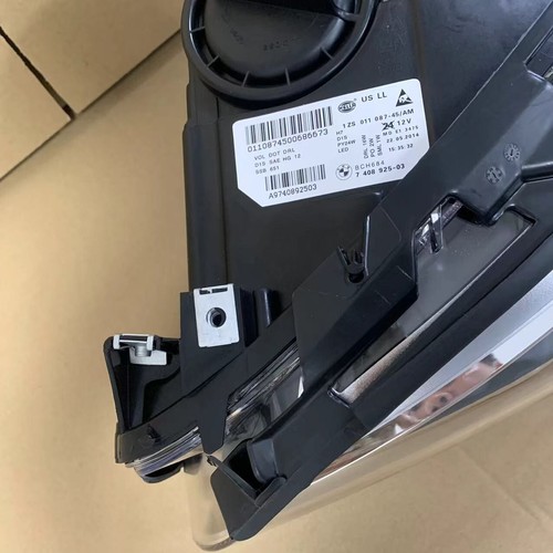 BMW Left Headlight 2014-2017 7408925-03 5 Series 528i 535 F10 F11 Xenon Adaptive - Picture 10 of 10