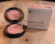IT Cosmetics Bye Bye Pores Blush - Adored (Soft Cool Pink) - Full Size - 0.19 oz