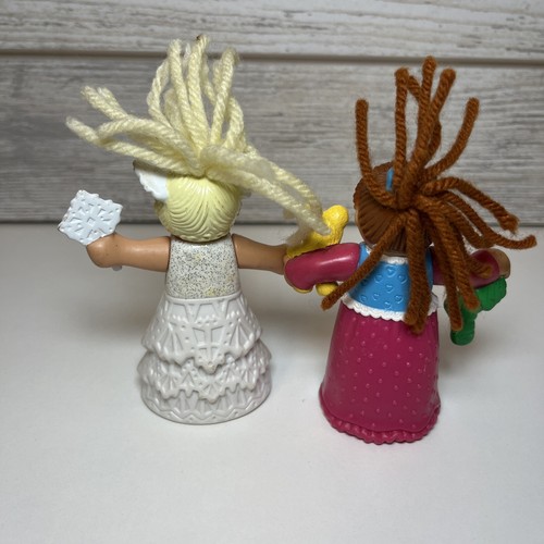 2 Vintage Cabbage Patch 90s Kid Toys Happy Meal McDonalds Collectibles Christmas - Picture 3 of 3