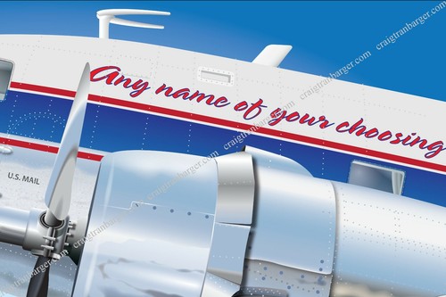 Aircraft,DC3,DC-3,C41,C47,C53,R4D,Skytrain,Skytrooper,Dakota,metal - Picture 2 of 2