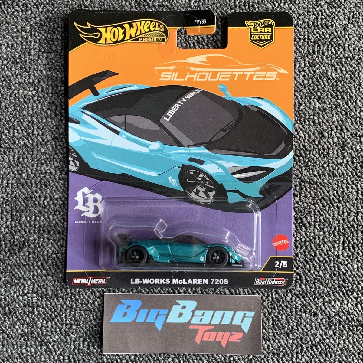 Hot Wheels Premium LB-WORKS McLaren 720S Silhouettes 2025 Hot Wheels Premium LB-WORKS McLaren 720S Silhouettes 2025