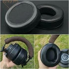 Sheepskin Leather Memory Foam Ear Pads For Audio-Technica ATH-M40x Headphone