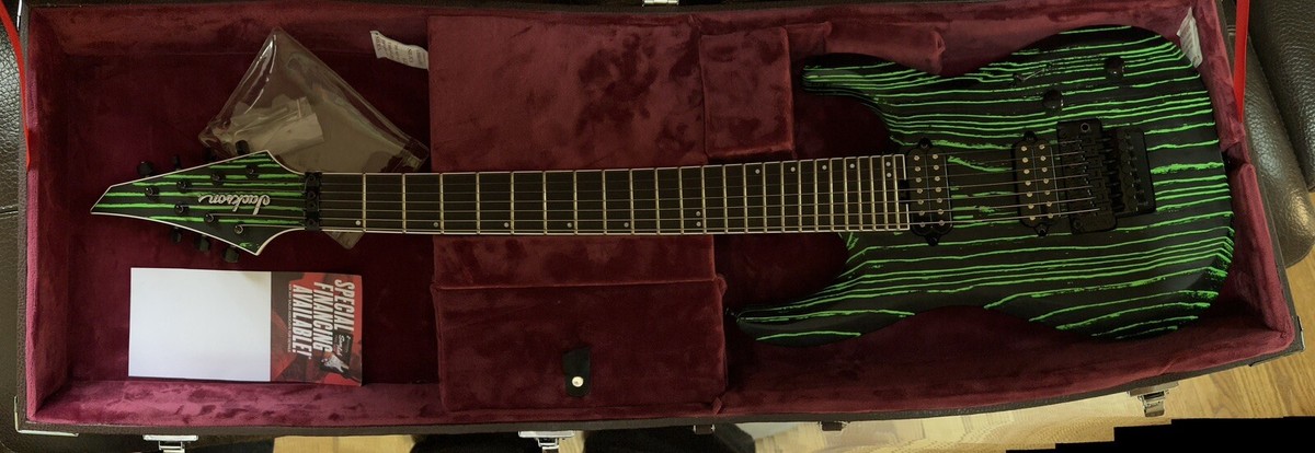 Jackson Pro Series Dinky DK2 Ash 7 String FT7- Baked Green w