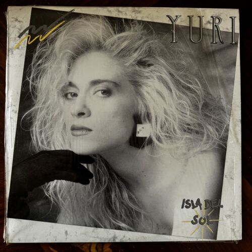YURI -ISLA DEL SOL- 1988 MEXICAN LP + INNER SLEEVE, TRANSLUCENT WAX, LATIN POP