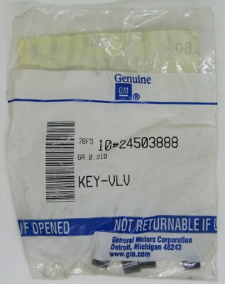 NEW GENUINE GM GENERAL MOTORS OEM VALVE STEM KEY LOT OF 4 PART NO ...