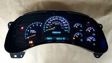 03-06 CHEVY GMC INSTRUMENT GAUGE CLUSTER SPEEDOMETER REMAN! ▀ Program odometer ▀