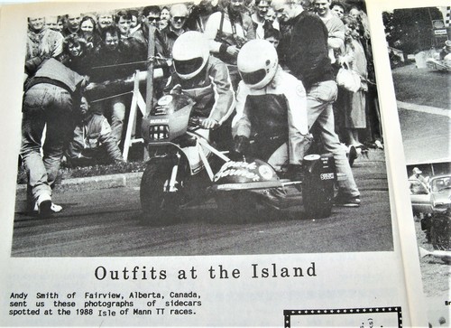 Vintage Hack'd Motorcycle Sidecar Magazine Back Issue - Sidecar Racers Movie - Picture 2 of 8