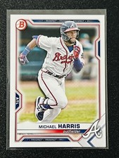 Michael Harris II 2021 Bowman Draft Paper Prospect #BD-86 1st Non-Auto Card