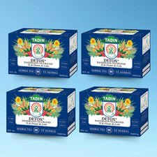 Tadin Dandelion Root Detox Tea Blend 24 Teabags. 1.19 oz 4-Pack 