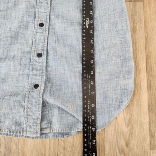 Lauren Ralph Lauren Damen Hemd Größe XS Blau Denim Baumwolle Langarm Knopfleiste - Bild 7 von 9
