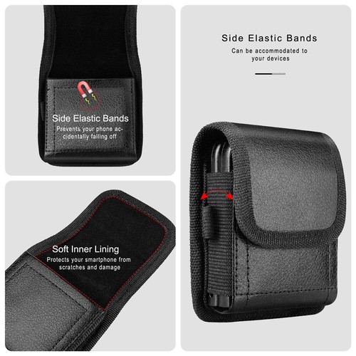 Funda con clip para cinturón para Samsung Galaxy Z 5 Flip4 Flip3 5G - Imagen 5 de 9
