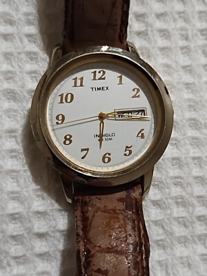 Vintage Timex Men's Watch, Indigo WR 30 M