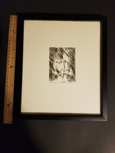 Lucio Pozzi Original Gerahmt 1982 - Bild 11 von 12