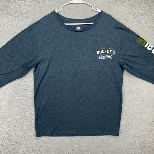 Sudadera Buc-ees Adulto Hombre Cuello Redondo XL Gris Estampado Gráfico Manga Larga Pullover - Imagen 2 de 9