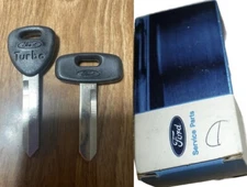 Ford Thunderbird Turbo Coupe T-bird Key Blank Set 85 86 87 XR4Ti Mercury NOS TC