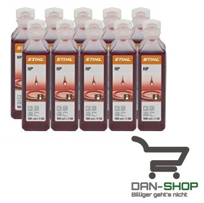 10x 100ml Stihl HP Zweitaktöl 1L Motoröl Mischöl 2-Taktöl Zweitaktmotorenöl