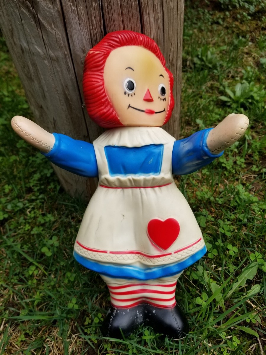 RAGGEDY ANN（American Dolls）壁掛け Vintage Raggedy Ann & Andy Wall Plaques 1977 Bobb Merrills