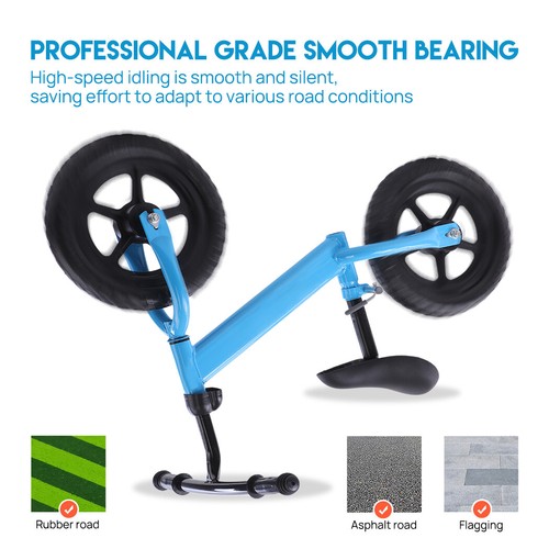 Lightweight 12" Kids Balance Bike Outdoor Scooter Ride On Toy w/ Durable Wheels - Picture 6 of 22