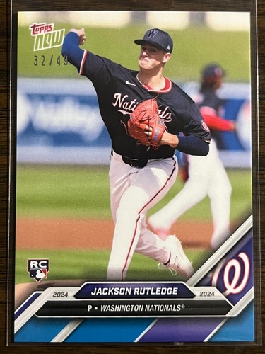 2024 Topps Now OD-193 Jackson Rutledge