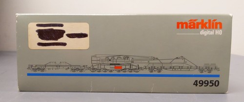 Marklin 49950 HO Scale Digital Goliath Crane w/2 Flatcars EX/Box - Picture 5 of 5