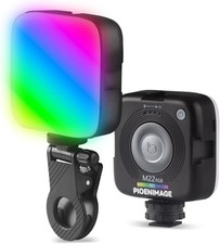 RGB Video Lights, Portable Camera Lights, LED Camera Light with Quick Release Co